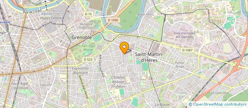 localisation de l'entreprise SCI ALL'AIR  SAINT-MARTIN-D'HERES