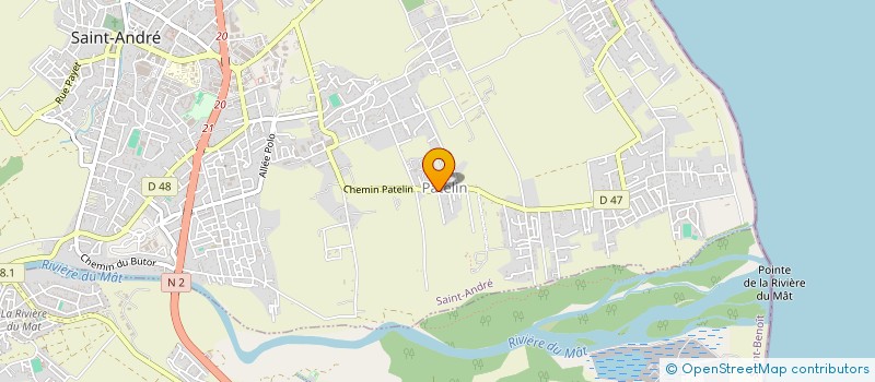 localisation de l'entreprise SCI ALL-DS INVEST à SAINT-ANDRE