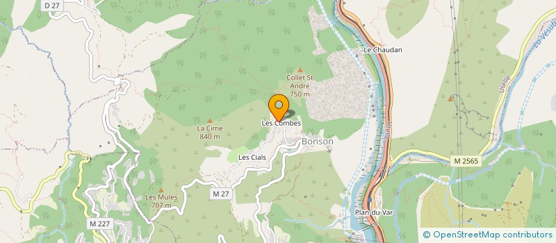 localisation de l'entreprise SCI ALL INVEST  BONSON