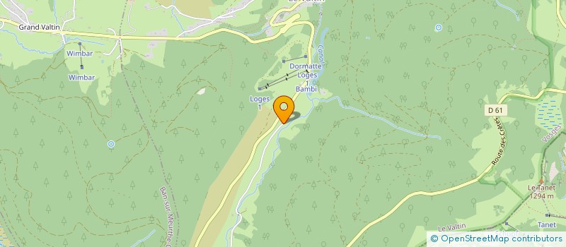 localisation de l'entreprise SCI ALLAER & PARTNERS  LE VALTIN