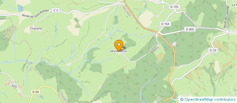 localisation de l'entreprise SCI ALLAIN  GOURDON