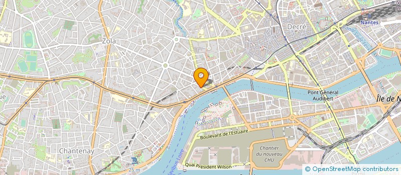 localisation de l'entreprise SCI ALLAIRE à NANTES