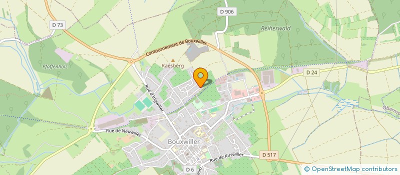 localisation de l'entreprise SCI ALLAMANDA  BOUXWILLER