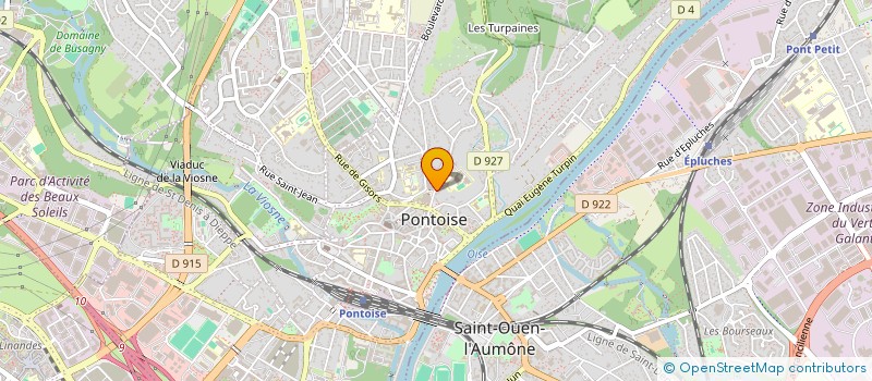 localisation de l'entreprise SCI ALLAN  PONTOISE