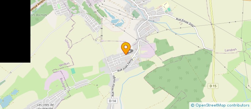 localisation de l'entreprise SCI ALLAN  JOUDREVILLE