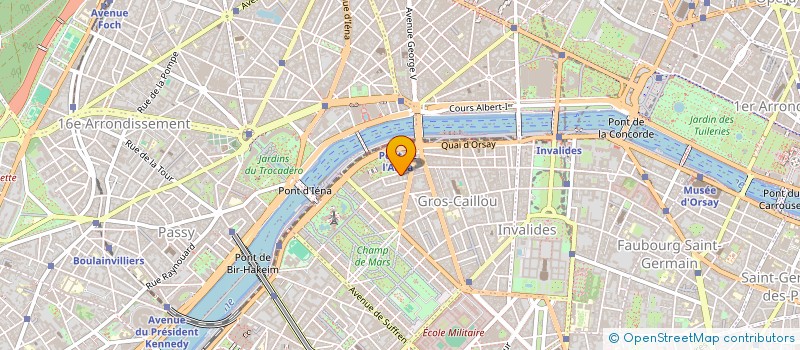 localisation de l'entreprise SCI ALLAN CHANDY  PARIS