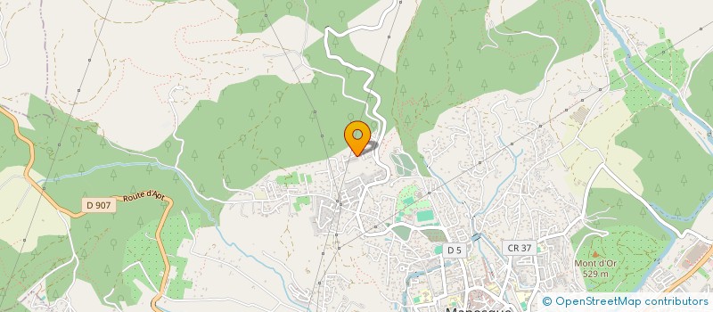 localisation de l'entreprise SCI ALLANO à MANOSQUE