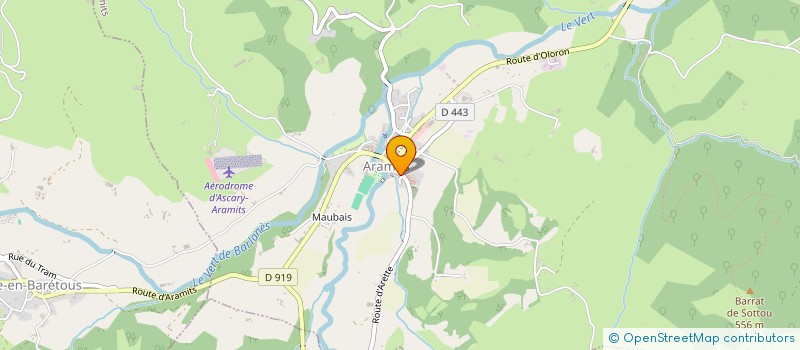 localisation de l'entreprise SCI ALLARD-CARADANT à ARAMITS