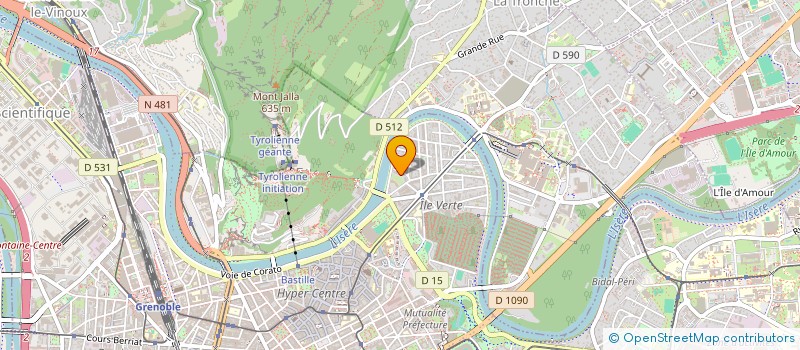 localisation de l'entreprise SCI ALLARIMMO à GRENOBLE