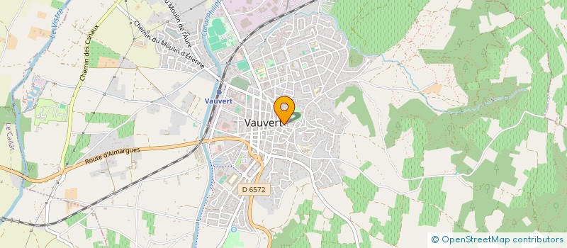 localisation de l'entreprise SCI ALLAS  VESTRIC-ET-CANDIAC