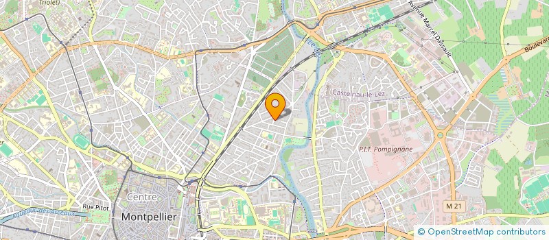 localisation de l'entreprise SCI ALLAURIS à MONTPELLIER