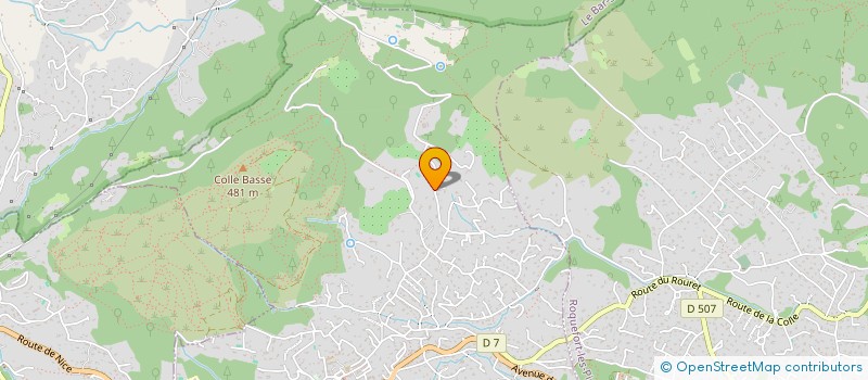 localisation de l'entreprise SCI ALLEB  LE ROURET