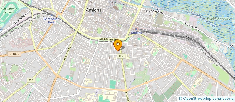 localisation de l'entreprise SCI ALLEC à AMIENS