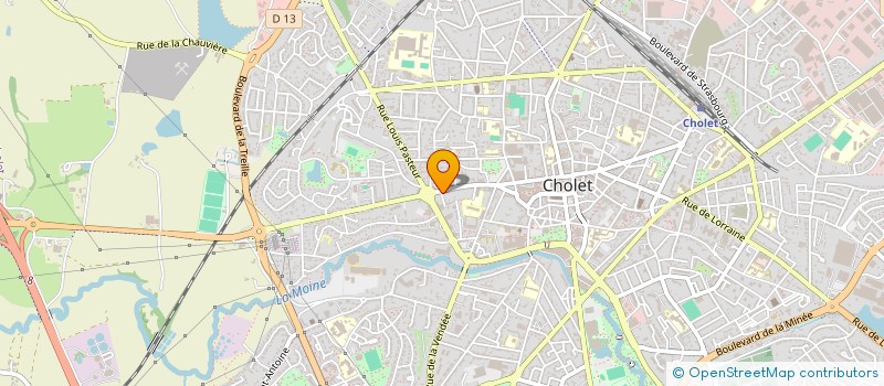 localisation de l'entreprise SCI ALLEE DES DAMES à CHOLET