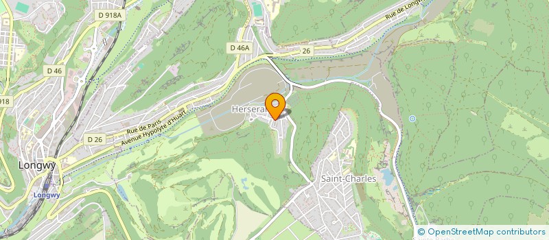 localisation de l'entreprise SCI ALLEE DES HETRES  HERSERANGE