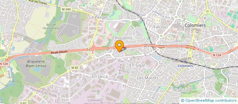 localisation de l'entreprise SCI ALLEE DU HAMEAU à COLOMIERS