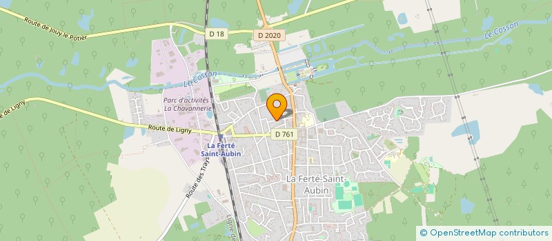 localisation de l'entreprise SCI ALLEE SAINTE CROIX  CHATELLERAULT