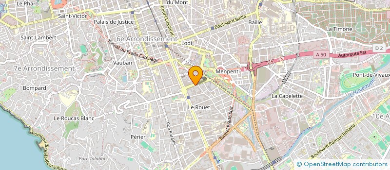 localisation de l'entreprise SCI ALLEE TRUCAT MERY à MARSEILLE