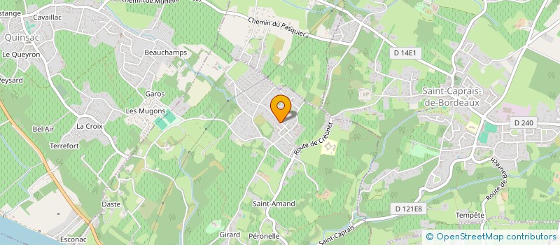 localisation de l'entreprise SCI ALLEES D'ORLEANS  CAMBES