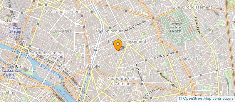 localisation de l'entreprise SCI ALLEGERT AMELIE  PARIS