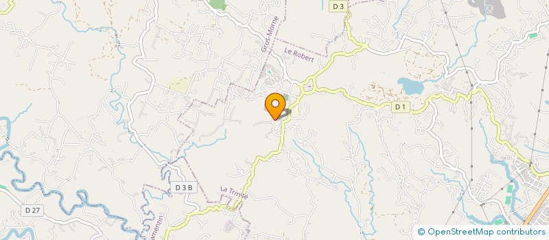 localisation de l'entreprise SCI ALLEGRESSE  LE ROBERT