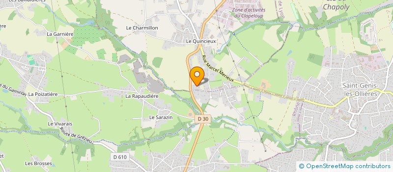 localisation de l'entreprise SCI ALLEGRESSE IIIMMO  SAINTE-CONSORCE