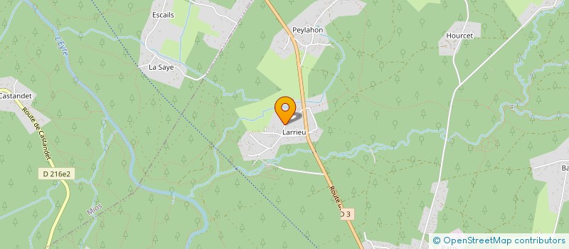 localisation de l'entreprise SCI ALLEGRIA  SALLES