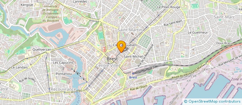 localisation de l'entreprise SCI ALLEGRO  BREST