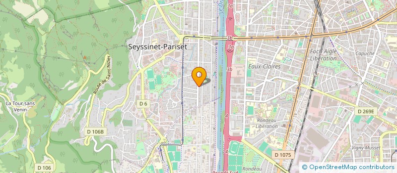 localisation de l'entreprise SCI ALLEMAND PAYAN  SEYSSINET-PARISET
