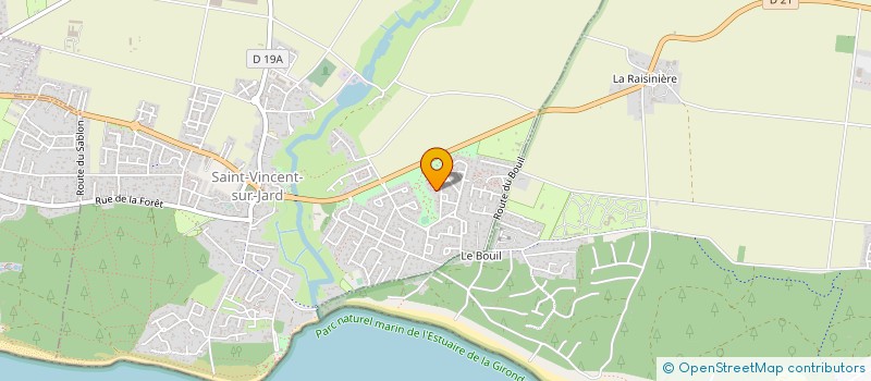 localisation de l'entreprise SCI ALLEN-PARTINGTON  SAINT-VINCENT-SUR-JARD