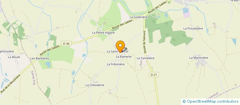 localisation de l'entreprise SCI ALLENDE  GROSBREUIL