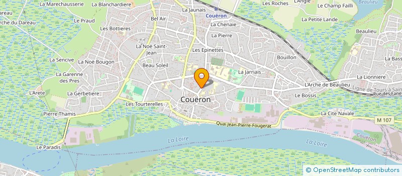 localisation de l'entreprise SCI ALLENDE  NANTES