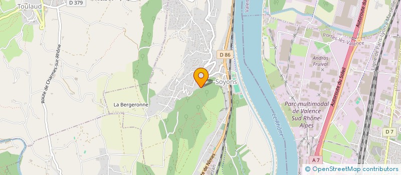 localisation de l'entreprise SCI ALLERAY  SOYONS