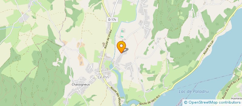 localisation de l'entreprise SCI ALLEXAL  VILLAGES DU LAC DE PALADRU