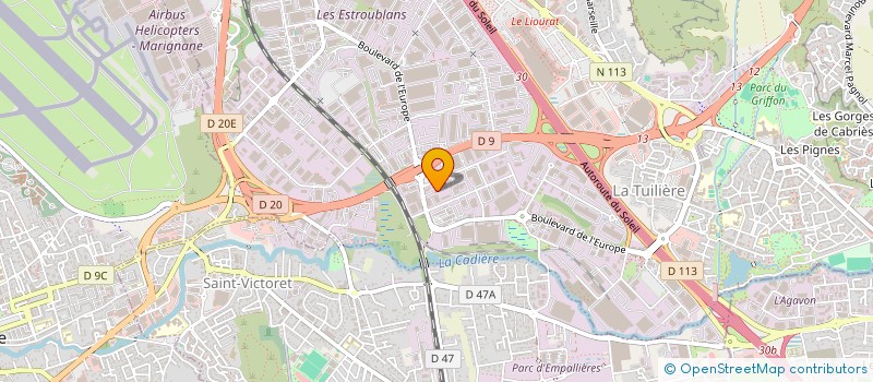 localisation de l'entreprise SCI ALLEZARD à VITROLLES