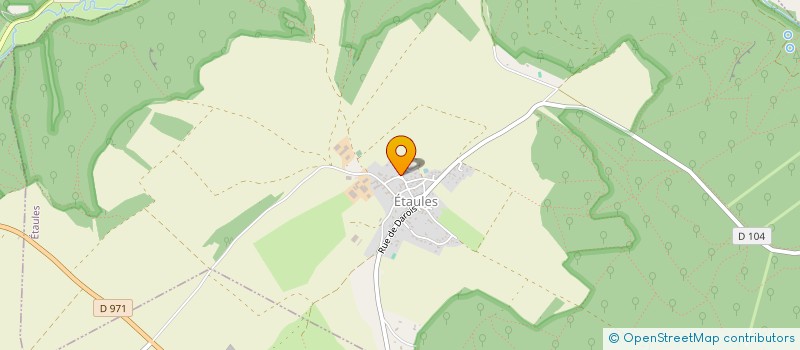 localisation de l'entreprise SCI ALLIANCE 231  ETAULES