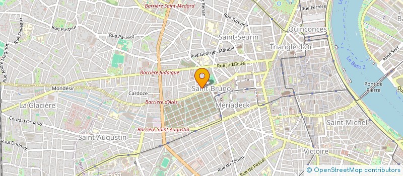 localisation de l'entreprise SCI ALLIANCE  BORDEAUX