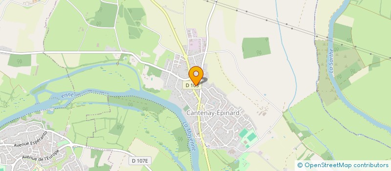 localisation de l'entreprise SCI ALLIANCE  CANTENAY-EPINARD