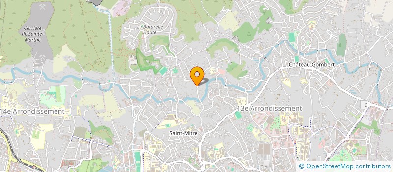 localisation de l'entreprise SCI ALLIANCE à MARSEILLE
