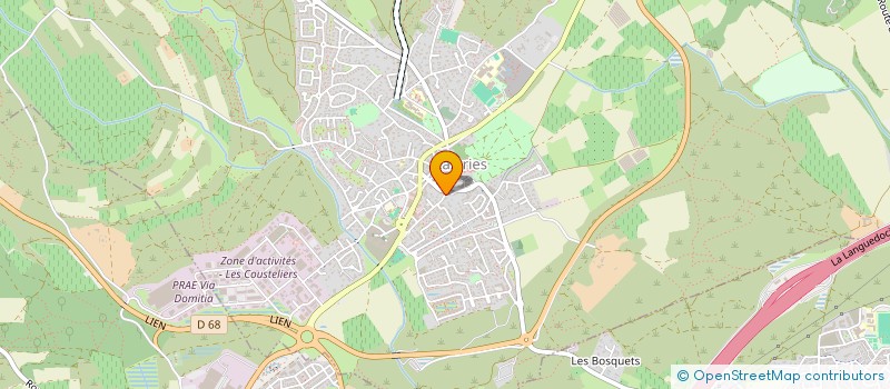 localisation de l'entreprise SCI ALLIANCE CASTRIES  CASTRIES