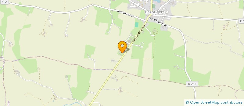 localisation de l'entreprise SCI ALLIANCE DU CLOS MACE  BAZOUGERS