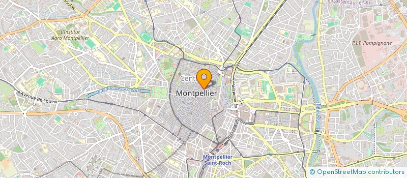 localisation de l'entreprise SCI ALLIANCE III à MONTPELLIER