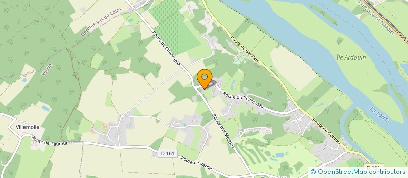 localisation de l'entreprise SCI ALLIANCE IMMO  SAUMUR