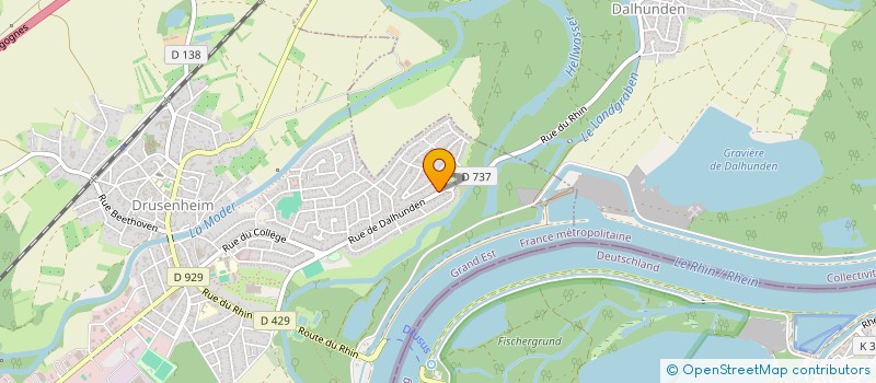 localisation de l'entreprise SCI ALLIANCE IMMO  DRUSENHEIM