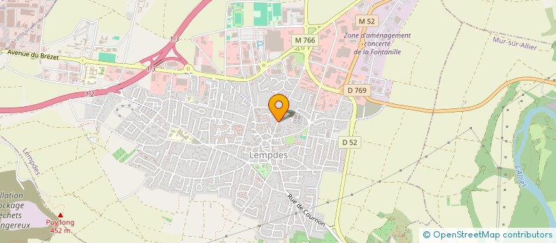 localisation de l'entreprise SCI ALLIANCE IMMO  LEMPDES