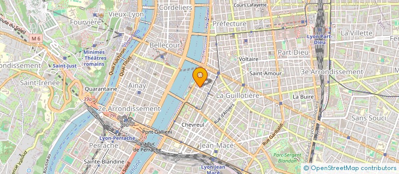 localisation de l'entreprise SCI ALLIANCE IMMOBILIER  LYON