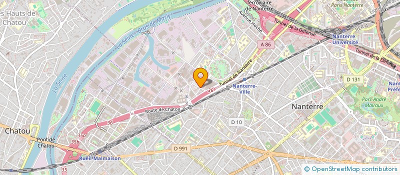 localisation de l'entreprise SCI ALLIANZ VALENCE  NANTERRE