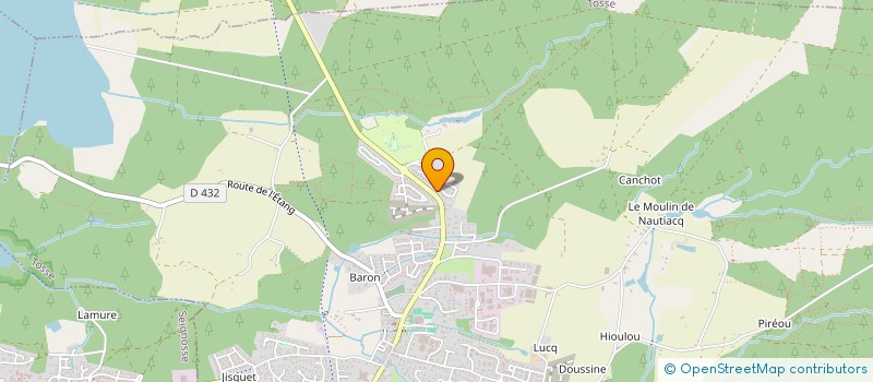 localisation de l'entreprise SCI ALLIN WOOD  TOSSE