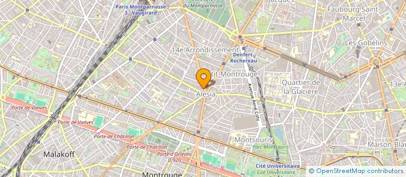 localisation de l'entreprise SCI ALLINVESTS  PARIS