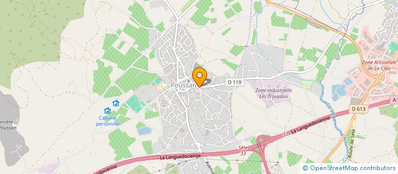 localisation de l'entreprise SCI ALLIX 1  POUSSAN